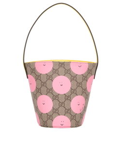 Printed GG Bucket Bag, Canvas, Beige, 498879, DB/B, 3*
